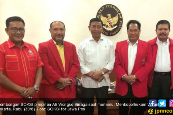Temui Wiranto, SOKSI Ali Wongso Doakan Presiden Jokowi Bisa Dua Periode - JPNN.COM