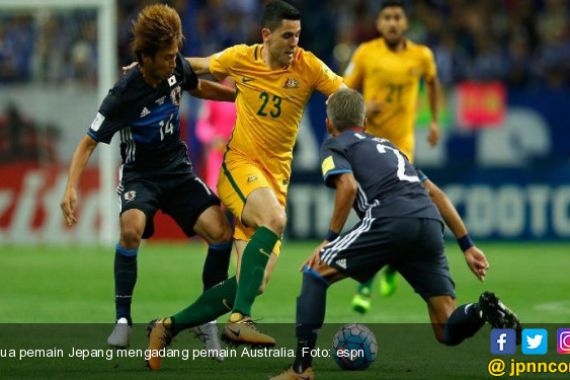 Taklukkan Australia, Jepang Lolos Piala Dunia 2018 - JPNN.COM