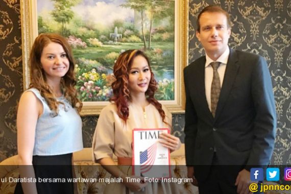 Inul Daratista Semringah Kembali Diwawancarai Majalah TIME - JPNN.COM
