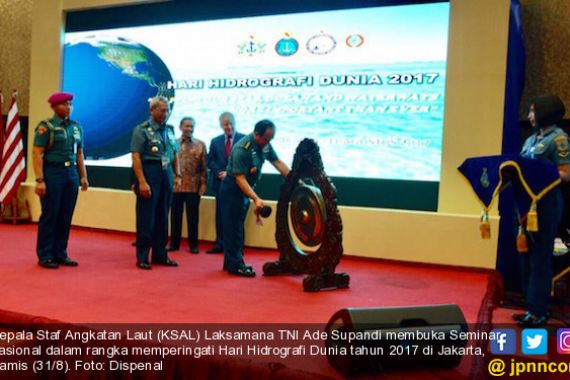 Pushidrosal Berkontribusi Menjadikan Indonesia Poros Maritim Dunia - JPNN.COM