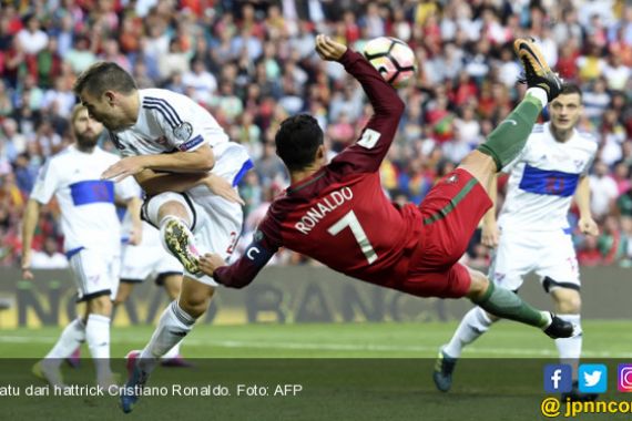 Lihat Hat-trick Cristiano Ronaldo Warnai Pesta Gol Portugal - JPNN.COM