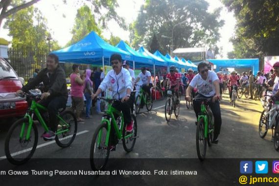 Tim Gowes Touring Pesona Nusantara Tiba di Wonosobo - JPNN.COM