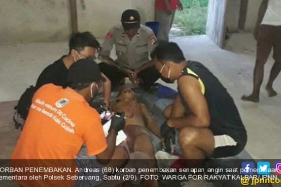 Datangi Tetangga Sambil Bawa Arit, Andreas Ditembak Sampai Mati - JPNN.COM