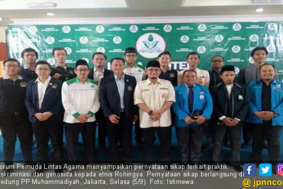 Pernyataan Sikap Forum Pemuda Lintas Agama Terkait Rohingya - JPNN.COM