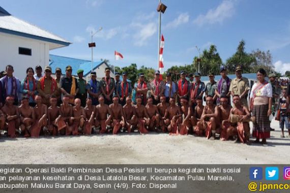 Operasi Bakti Pembinaan Desa Pesisir Digelar di Pulau Marsela - JPNN.COM