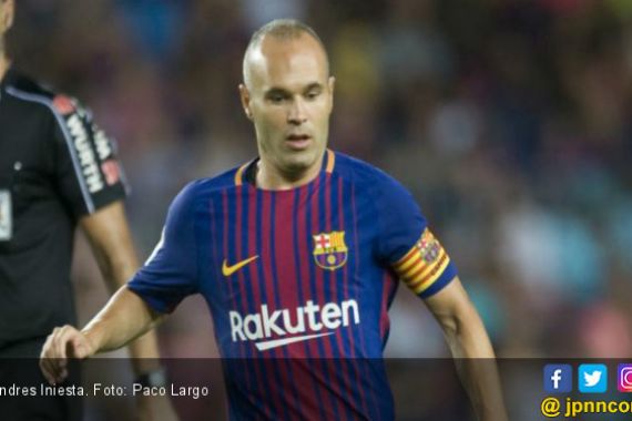 Andres Iniesta Bantah Sudah Perpanjang Kontrak di Barcelona - JPNN.COM