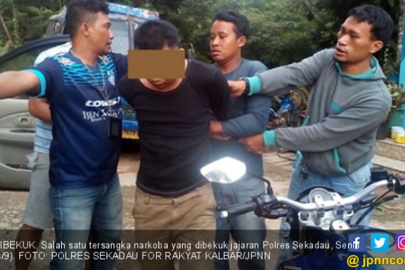 Polisi Ringkus 4 Pengedar Sabu-Sabu Lintas Kabupaten - JPNN.COM