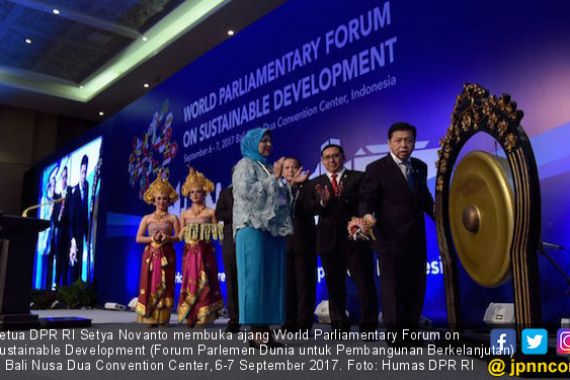 Ketua DPR Buka Forum Parlemen Dunia di Bali - JPNN.COM