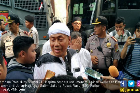 Massa Aksi Bela Rohingya Minta Indonesia Putus sama Myanmar - JPNN.COM
