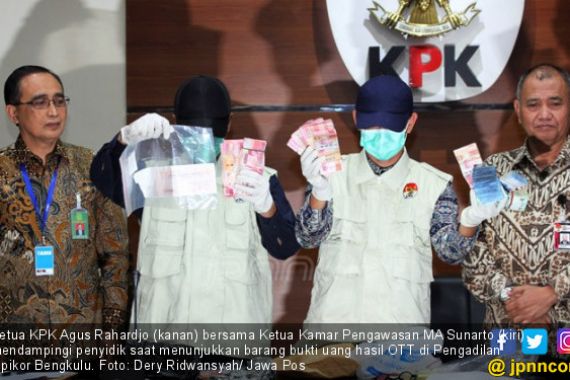 KPK Tetapkan 3 Tersangka Hasil OTT Rp 125 Juta di Bengkulu - JPNN.COM