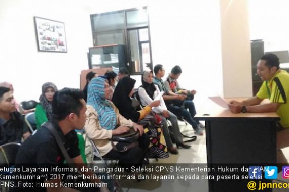 Seleksi CPNS Kemenkumham, Berijazah Sarjana Hari Ini CAT - JPNN.COM