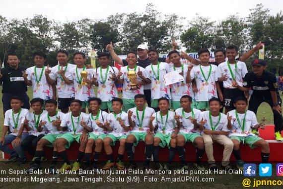 Taklukkan DKI Jakarta, Jabar Raih Piala Menpora U-14 - JPNN.COM