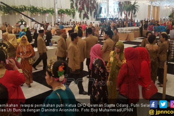 Resepsi Putri Oso, Ribuan Orang Padati JIExpo - JPNN.COM