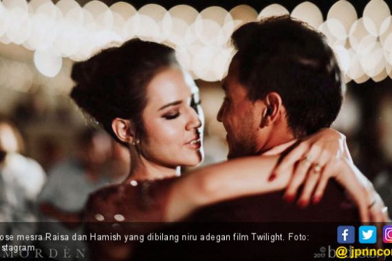 Di Foto Ini Raisa & Hamish Daud Dibilang Niru Film Twilight - JPNN.COM