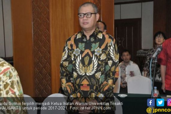 Saidu Solihin Terpilih jadi Ketua IKAUSAKTI 2017-2021 - JPNN.COM