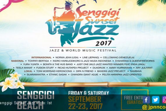 Nikmati Harmoni Musik dan Alam di Senggigi Sunset Jazz 2017 - JPNN.COM