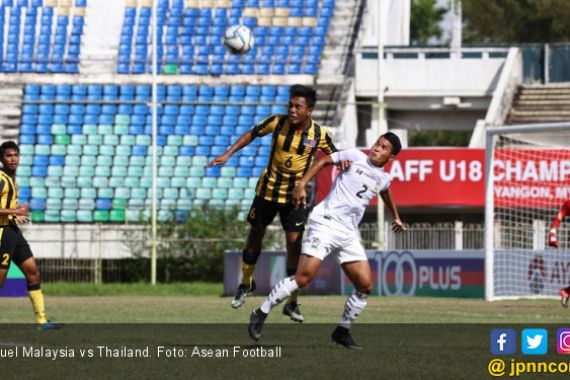 Imbang dengan Thailand, Malaysia Juara Grup A Piala AFF U-18 - JPNN.COM