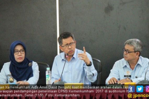 Itjen Kemenkumham Turunkan Tim Pemantau Seleksi CPNS - JPNN.COM