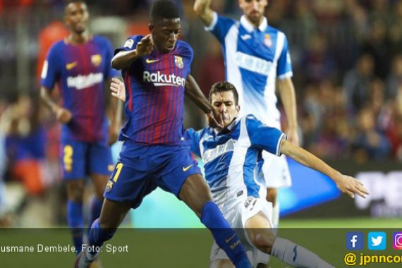 Sinyal Ousmane Dembele jadi Starter di Barcelona vs Juventus - JPNN.COM