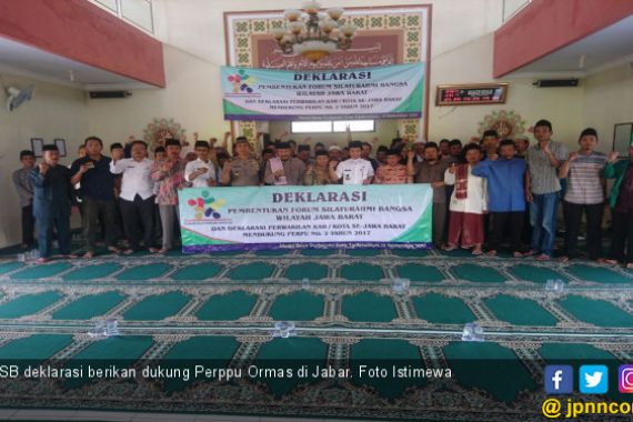 Jaga NKRI, FSB Deklarasi Dukung Perppu Ormas di Jabar - JPNN.COM