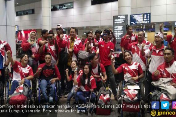 Optimisme Tinggi Atlet Indonesia saat Tiba di Malaysia - JPNN.COM