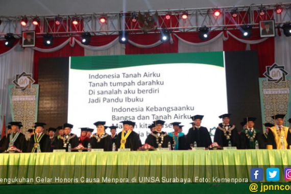 Menpora Raih Gelar Honoris Causa dari UINSA Surabaya - JPNN.COM