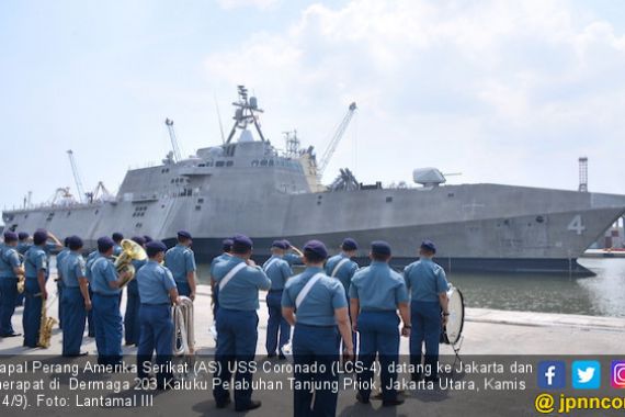 Kapal Perang AS USS Coronado Tiba di Jakarta, ini Tujuannya - JPNN.COM