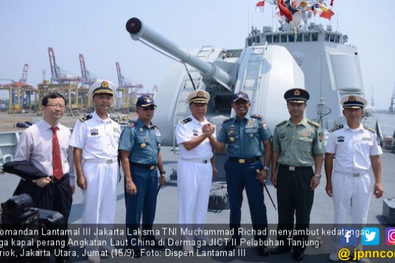 Tiga Kapal Perang Tiongkok Bersandar Lima Hari di Jakarta - JPNN.COM