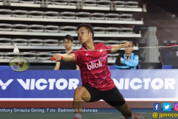 Luar Biasa! Taklukkan Ranking Satu Dunia, Ginting ke Final - JPNN.COM