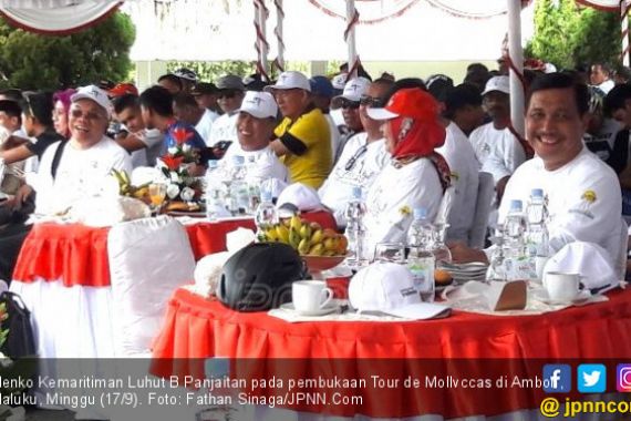 Menteri Luhut Buka Tour de Mollvccas, Ini Harapannya - JPNN.COM