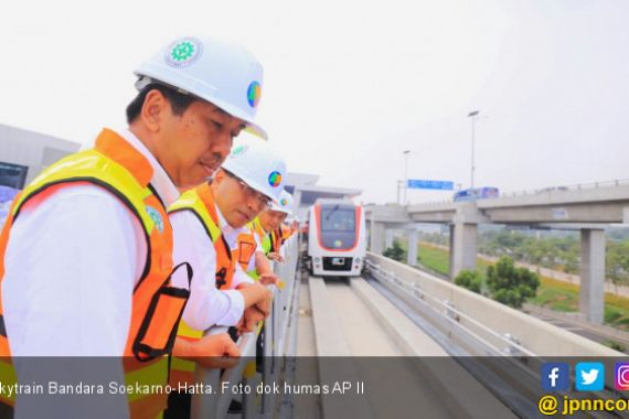 Skytrain Bandara Soekarno-Hatta Resmi Beroperasi - JPNN.COM