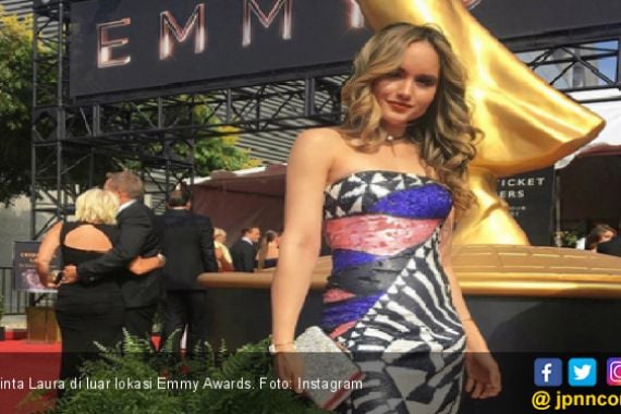 Wow! Cinta Laura Gandeng Aktor Hollywood di Emmy Awards - JPNN.COM