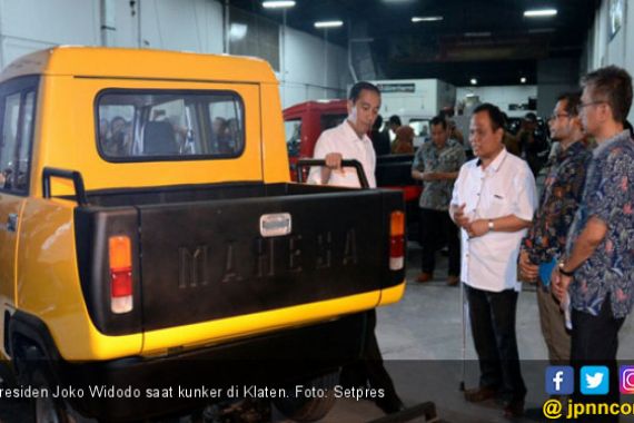 Jokowi Dukung Industri Otomotif Dalam Negeri Berdaya Saing - JPNN.COM