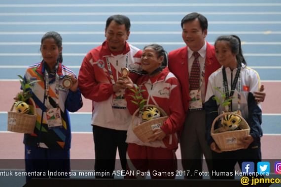 Indonesia Pimpin ASEAN Para Games 2017: Menpora: Luar Biasa - JPNN.COM