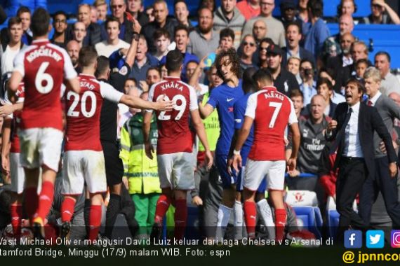 Chelsea Tuding Sanchez Biang Kerok Kartu Merah David Luiz - JPNN.COM