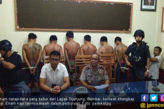 6 Napi Kabur Ditangkap Kembali, Begini Pengakuan Mereka - JPNN.COM