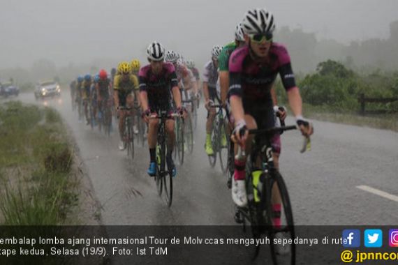 Pembalap Asia Dominasi Etape Kedua Tour de Molvccas - JPNN.COM