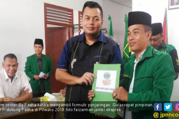 PPP Resmi Usung Fasha di Pilwako Jambi - JPNN.COM