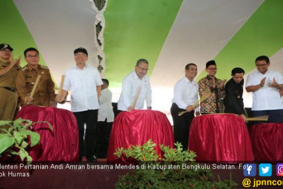 Mentan dan Mendes Bangun Bengkulu Lewat Produksi Jagung - JPNN.COM