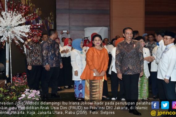 PENTING! Pesan Pak Jokowi Saat Menutup Pelatihan Guru PAUD - JPNN.COM