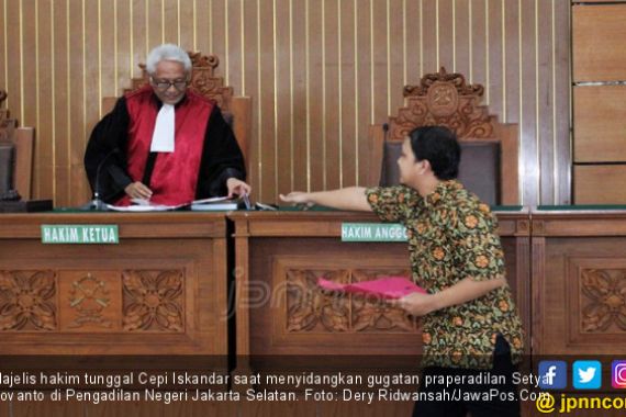 Ini Tangkisan KPK untuk Gugatan Praperadilan Setya Novanto - JPNN.COM