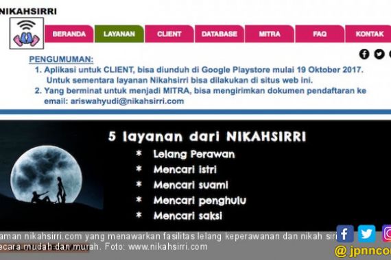 Situs Nikahsirri Lelang Gadis Perawan 14 Tahun - JPNN.COM