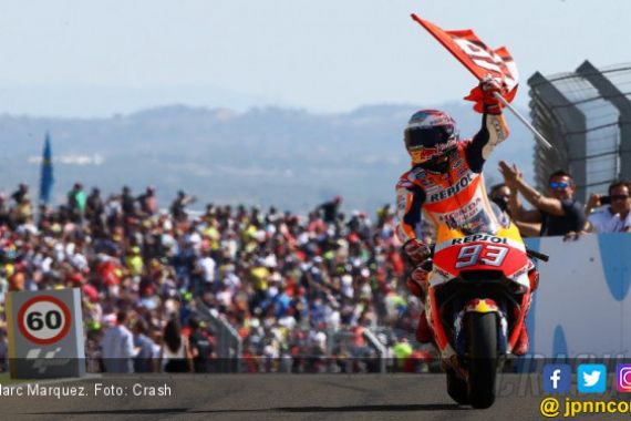 Balapan Dramatis MotoGP Valencia, Marc Marquez Juara Dunia - JPNN.COM