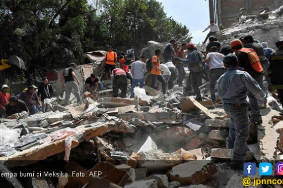 Meksiko Terus Diguncang Gempa Susulan - JPNN.COM