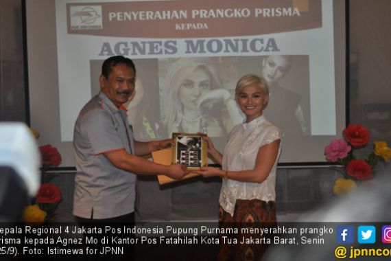 Pos Indonesia Angkat Agnez Mo sebagai Brand Ambassador - JPNN.COM