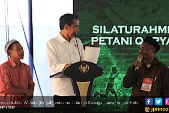 Presiden Jokowi Dorong Petani Berkelompok Bentuk Korporasi - JPNN.COM