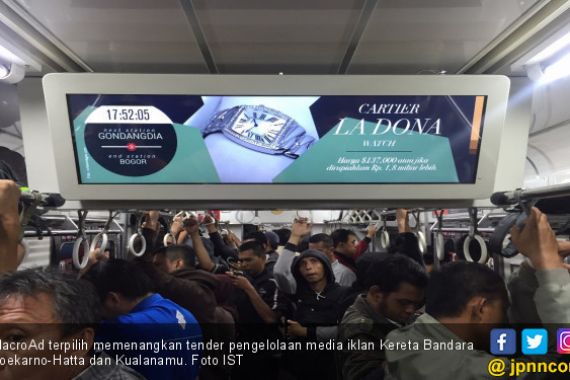 MacroAd Terpilih Kelola Media Iklan Kereta Bandara - JPNN.COM