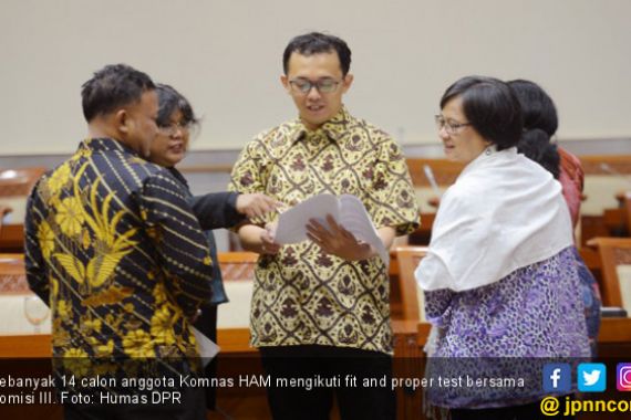 Komisi III Uji 14 Calon Anggota Komnas HAM - JPNN.COM