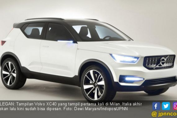 Resmi Mengaspal, Volvo XC40 Lebih Futuristik - JPNN.COM