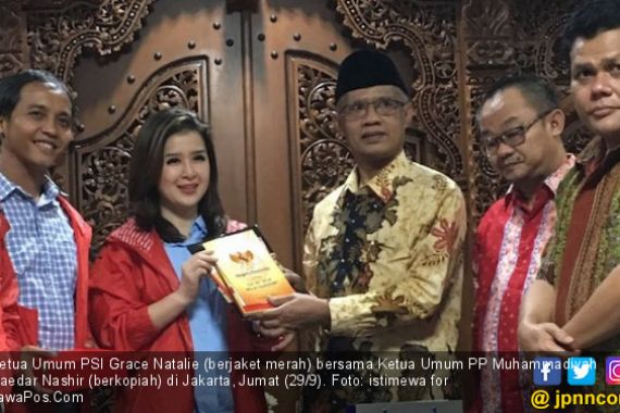 Grace Natalie Sowan ke Muhammadiyah, Ini Pesan Haedar ke PSI - JPNN.COM